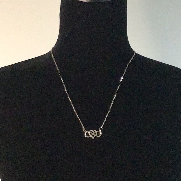Infinity Heart Necklace - Picture 4 of 9